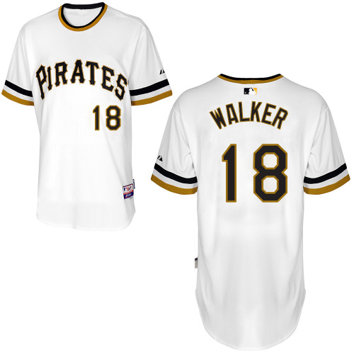 Neil Walker #18 Youth Baseball Jersey-Pittsburgh Pirates Authentic Alternate White Cool Base MLB Jersey